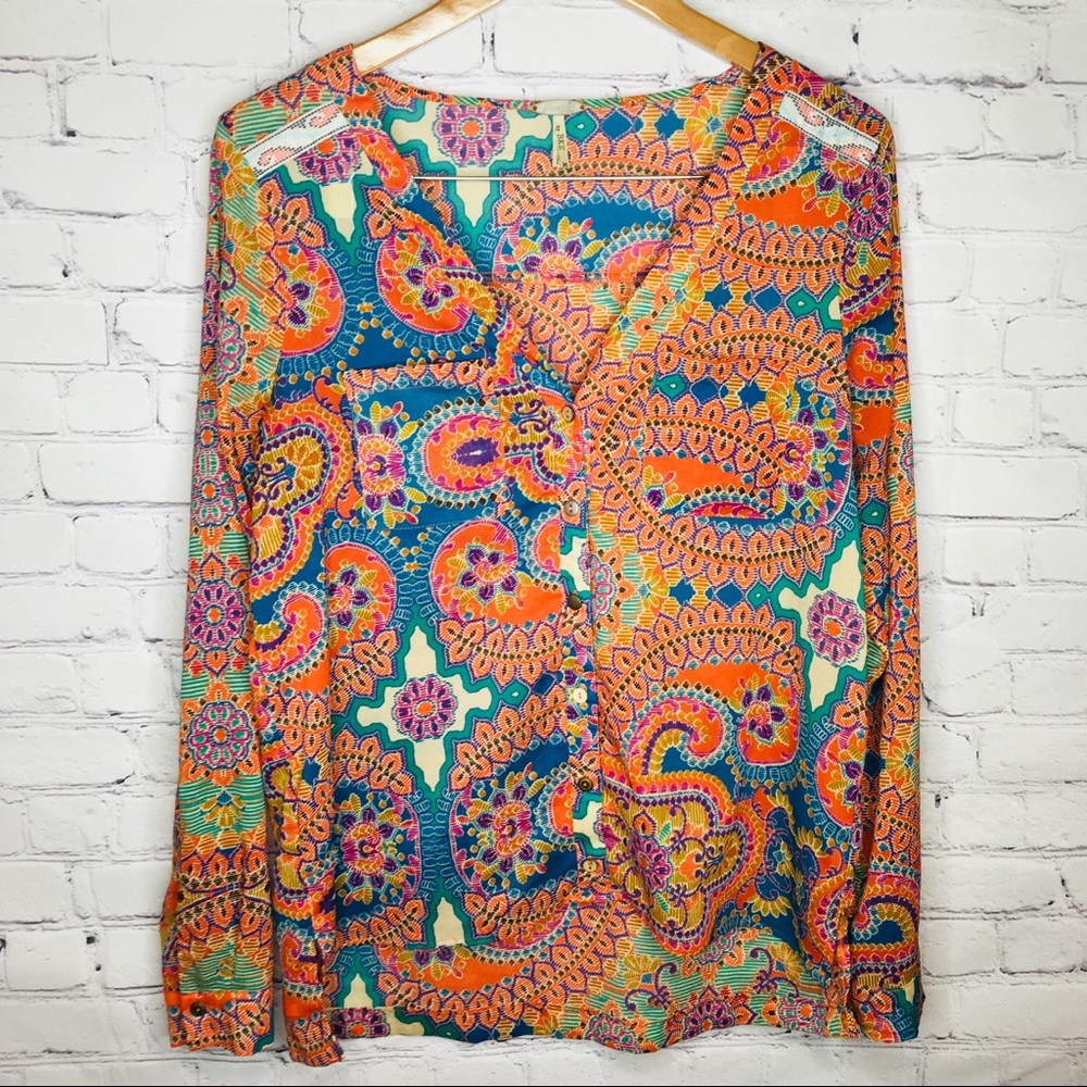 ❤️Gimmicks Medium Colorful Blouse